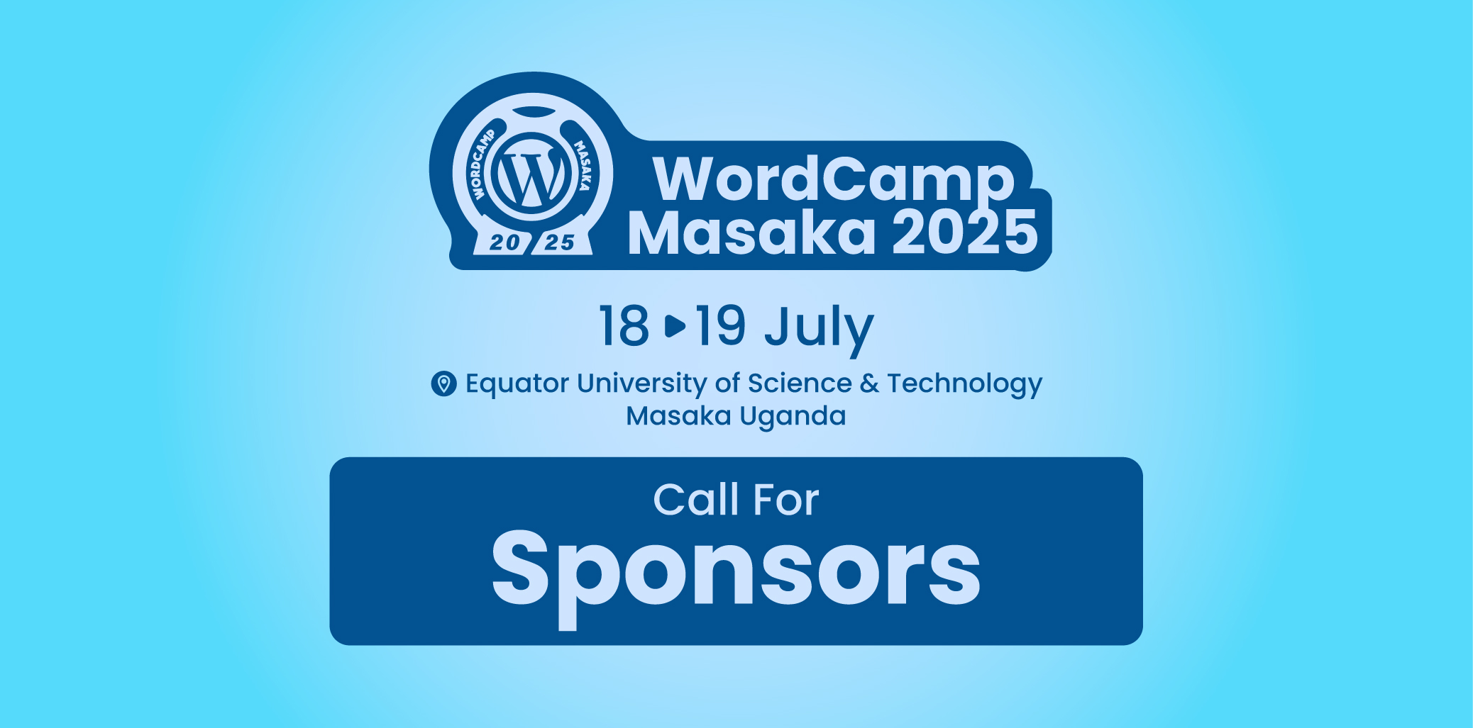 Call for Sponsors