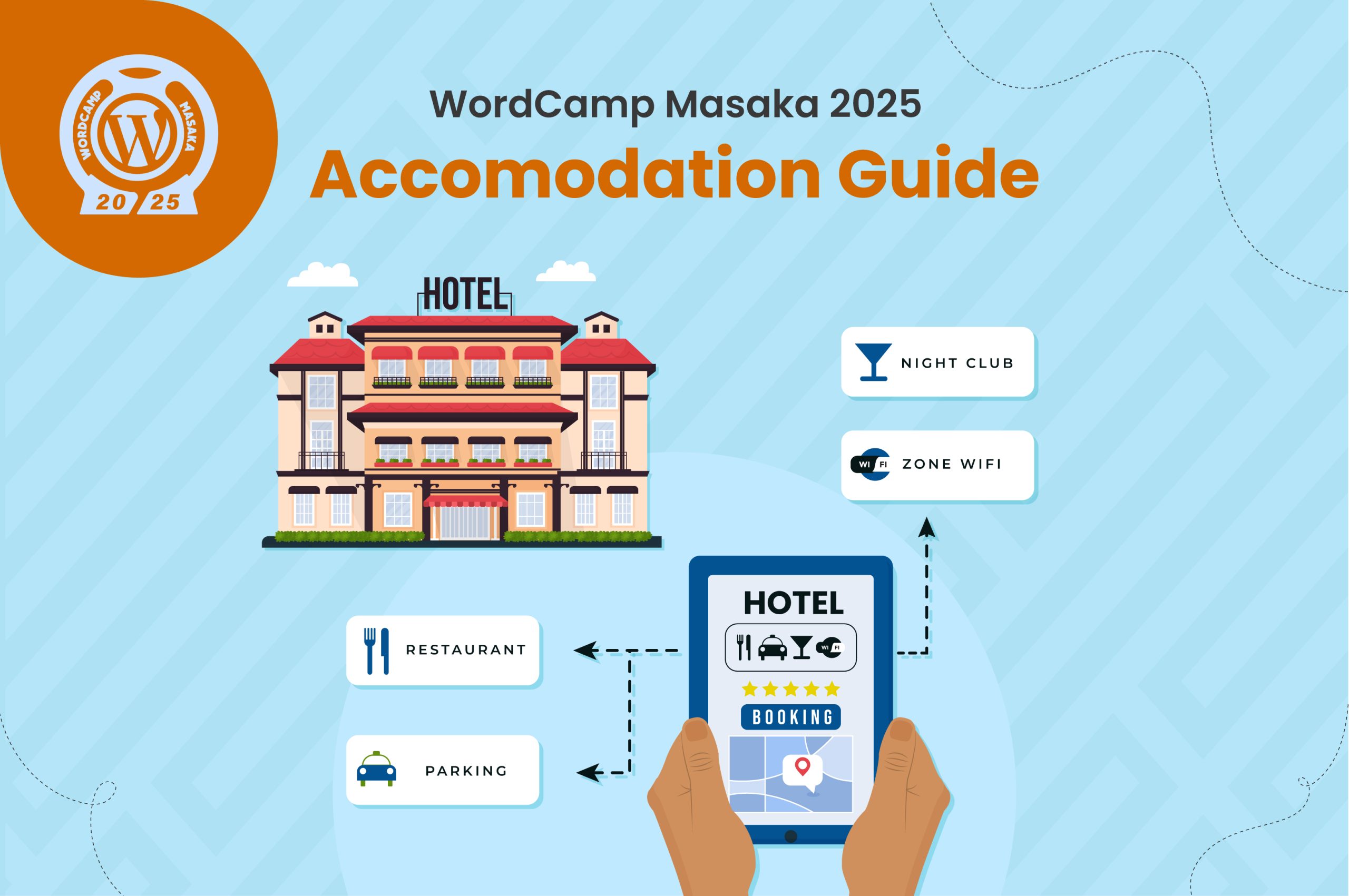 Accommodation Guide for WordCamp Masaka 2025